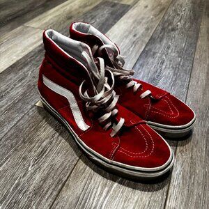 Vans Sk8-Hi Red Shoes